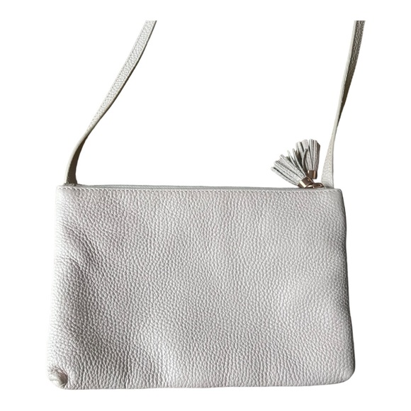 Ted Baker Ballet Pink and Rose Gold Maceyy Tassel Crossbody Bag - Picture 7 of 16